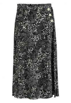 Khujo Femme HEPKE Jupe Trapèze Schwarz Weiß Gemustert 20 Khujo Femme HEPKE Jupe Trapèze Schwarz Weiß Gemustert -Khujo Soldes 00494667dfbe4eae8cd41d7f578ad1c3