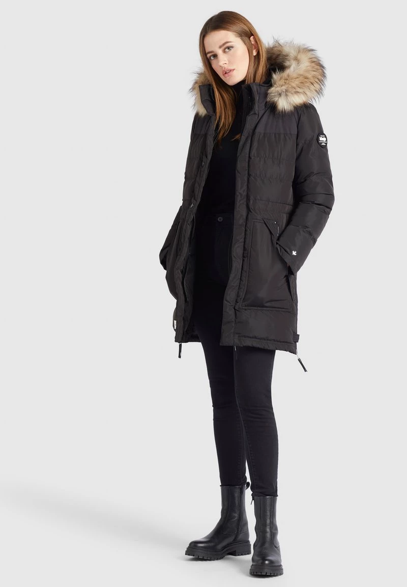 Khujo Femme MELINDRA2 Veste D'hiver Schwarz 4 Khujo Femme MELINDRA2 Veste D'hiver Schwarz – Image 2