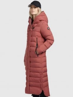 Khujo DIWANA MATT Veste D'hiver Blassrot Femme -Khujo Soldes 039aa9a9f9fa46d9bf1cf5f574987a94