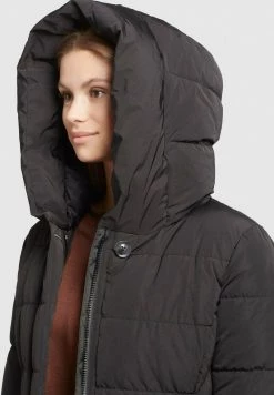 Khujo Femme SILKE Veste D'hiver Schwarz -Khujo Soldes 03b52a66f7704f708340cc97ef71a883