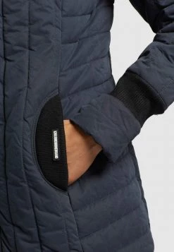 Khujo JERRY PRIME Veste D'hiver Dunkelblau Femme -Khujo Soldes 03d09641062749d8902da628f40bc1a1