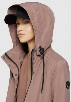 Khujo SMILLA Parka Mauve Femme -Khujo Soldes 04127508911e40f9938fc500a3fee6bf