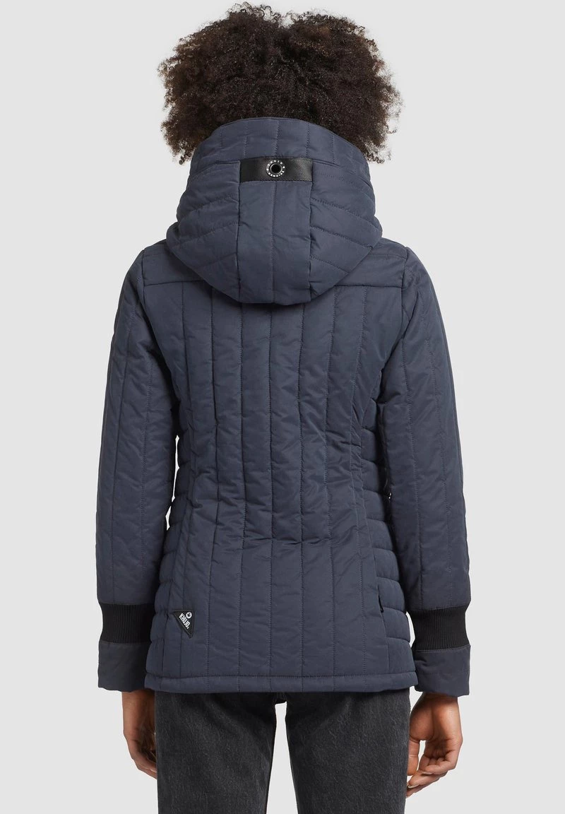 Khujo TWEETY PRIME5 PEACHED Veste Mi Saison Dunkelblau Femme 5 Khujo TWEETY PRIME5 PEACHED Veste Mi Saison Dunkelblau Femme – Image 3