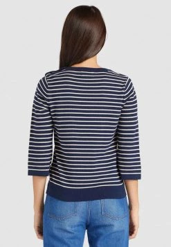 Khujo RAISA Pullover Dunkelblau Femme -Khujo Soldes 04eaf7714ec94eb2a0b3aa700164452d