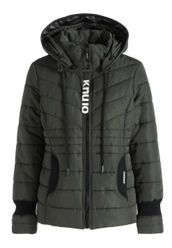 Khujo CORZ2 LIGHT Veste D'hiver Dunkelgrün Femme -Khujo Soldes 05f1ff4df4b74fd0aa0a5eb80f62237f