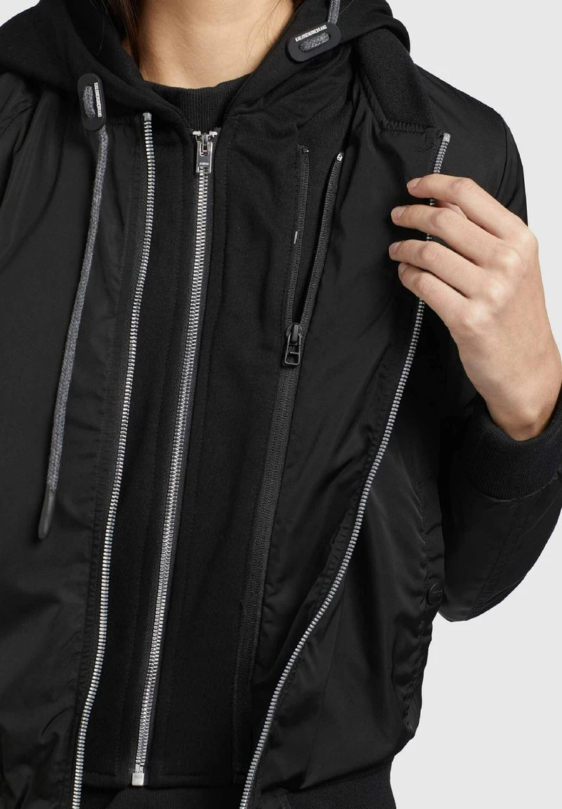 Khujo PERSEE Veste Légère Schwarz Femme 8 Khujo PERSEE Veste Légère Schwarz Femme – Image 6