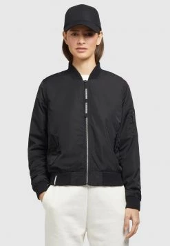 Khujo Femme STENCE Blouson Bomber Schwarz