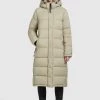 Khujo Femme CORINNA MATT Veste D'hiver Blassgrün -Khujo Soldes 06e5d6035cad44e295c30714f71545f9
