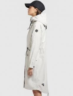 Khujo Femme MARNIA Parka Hellgrau -Khujo Soldes 073b391c5b1c42ab88800b5780b985e6