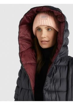 Khujo Femme MONCADA SHINE Veste D'hiver Schwarz -Khujo Soldes 0741b4ec166449d3b05eea11b83194db