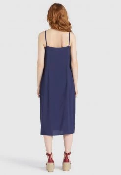 Khujo Femme VALERIYA Robe De Jour Dark Blue -Khujo Soldes 08416bcd8d444faa9031942dc1b94950