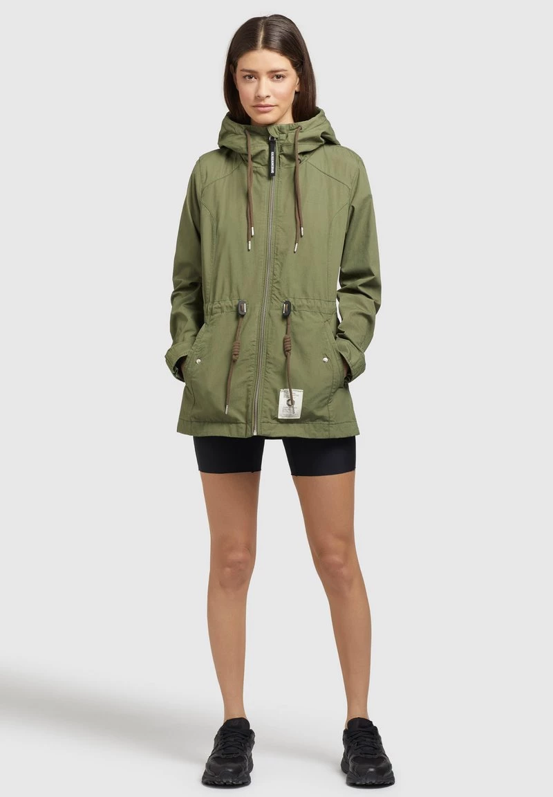 Khujo SESIA Parka Oliv Femme 4 Khujo SESIA Parka Oliv Femme – Image 2