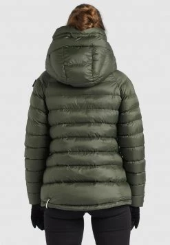 Khujo Femme SANTA SHINE Veste D'hiver Dunkeloliv -Khujo Soldes 0974a10a9a6745ffa927b3acb8b93579