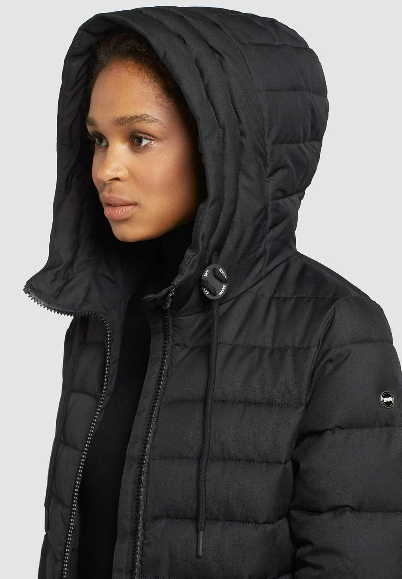 Khujo SONE STRUCTURED Veste D'hiver Schwarz Femme 7 Khujo SONE STRUCTURED Veste D'hiver Schwarz Femme – Image 5