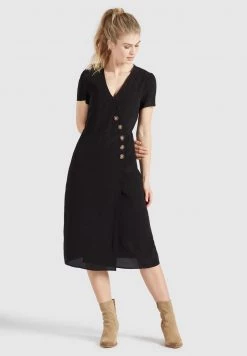 Khujo PORGY Robe De Jour Schwarz Femme