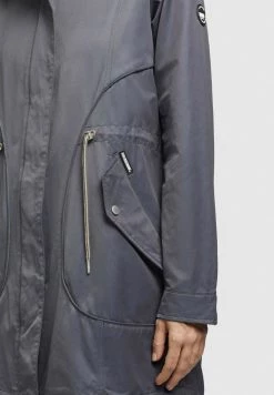 Khujo Femme ONDA2 Parka Graublau -Khujo Soldes 09889feac0274754ae555e9a97dd87a3