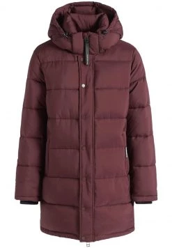 Khujo Femme WENCKE MATT Veste D'hiver Weinrot -Khujo Soldes 09fb2b30a96041068cbf76b2aac686b0