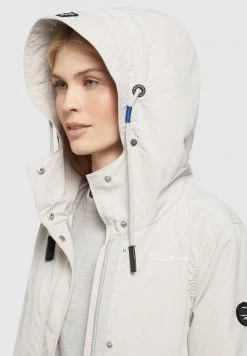 Khujo CAIMA Parka Hellgrau Femme -Khujo Soldes 0a6e342e21304fd29c1ab5a2b22cc1de