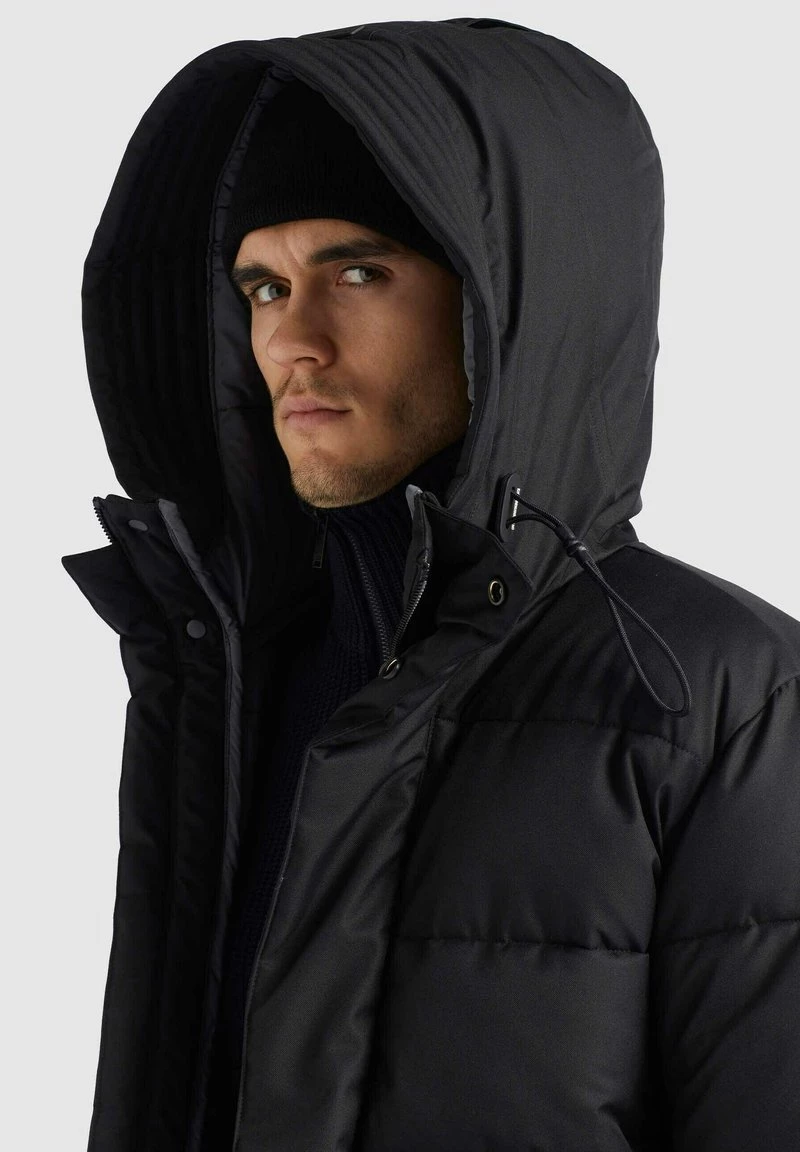 Khujo Homme SAVOR Veste D'hiver Schwarz 7 Khujo Homme SAVOR Veste D'hiver Schwarz – Image 5