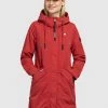 Khujo Femme GAMES Parka Rot -Khujo Soldes 0d1f4df3b00746b2b417a12878a573ce