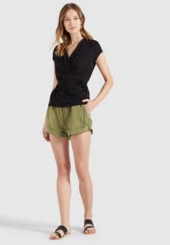 Khujo Femme LETICIA T Shirt Imprimé Schwarz -Khujo Soldes 0d4cc72827714d66abfc1e93a0e31d1e