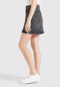 Khujo MAXIMA Jupe En Jean Schwarz Gewaschen Femme 17 Khujo MAXIMA Jupe En Jean Schwarz Gewaschen Femme -Khujo Soldes 0d783e4628994b0e80ec41a4f0a7a188