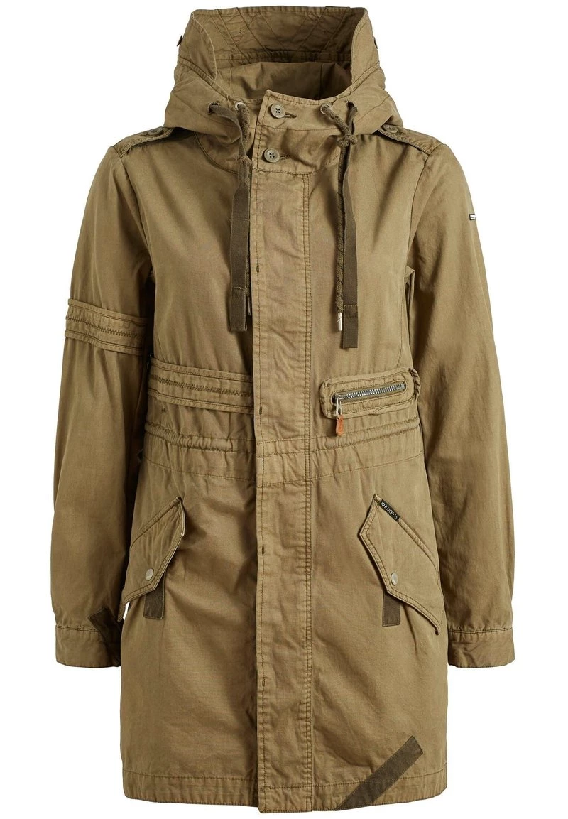Khujo BANELE Parka Khaki Femme 10 Khujo BANELE Parka Khaki Femme – Image 8