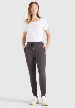 Khujo Femme DEBORAH Pantalon De Survêtement Dark Grey -Khujo Soldes 0eee6ec238c34950a1bc45de7e0084f9