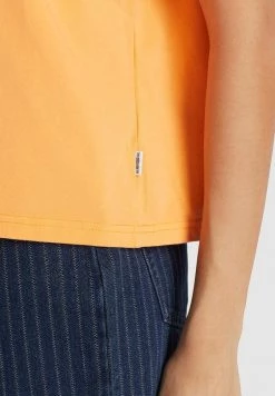 Khujo REAGAN T Shirt Imprimé Orange Femme -Khujo Soldes 0f7c9e695eae482eb2789d84b08a9a13