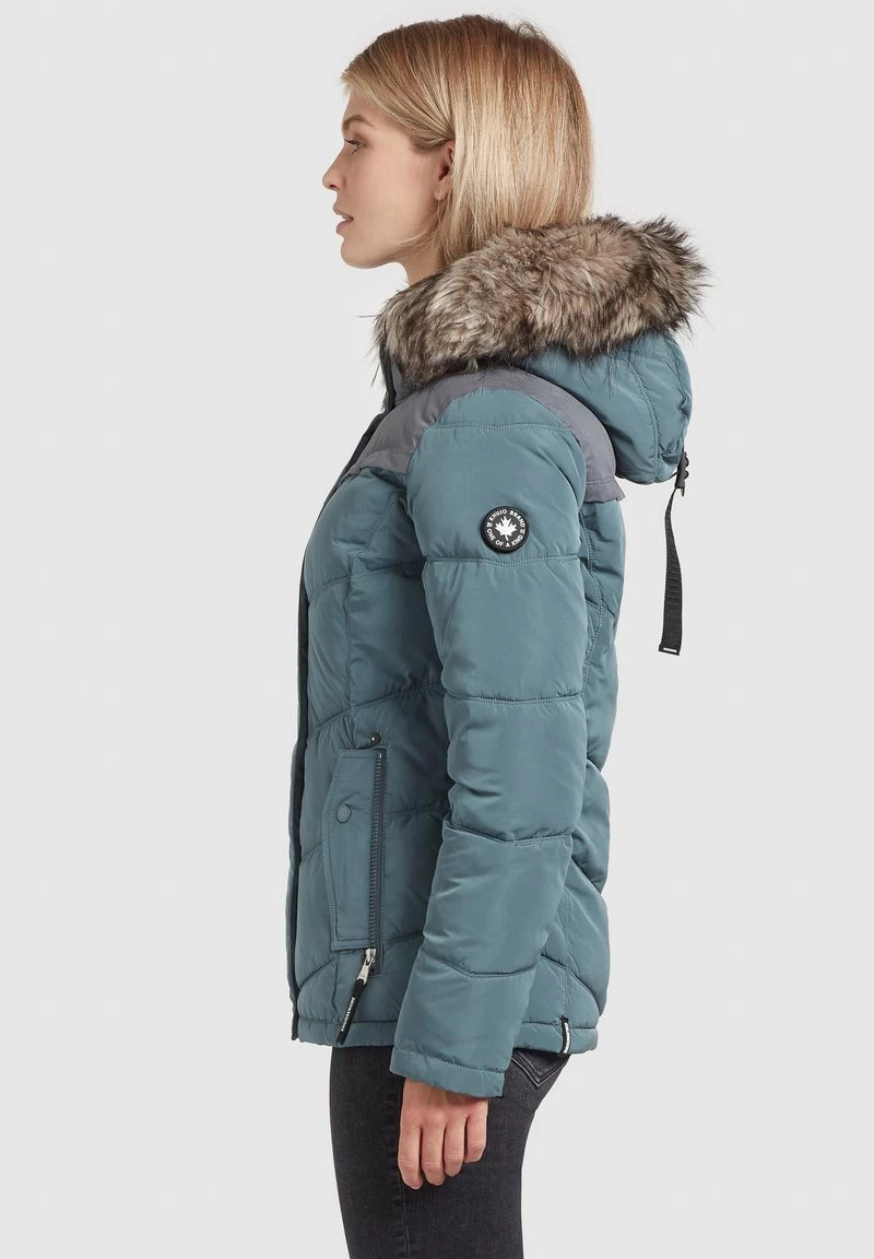 Khujo WINSEN Veste D'hiver Blaugrau Femme 6 Khujo WINSEN Veste D'hiver Blaugrau Femme – Image 4