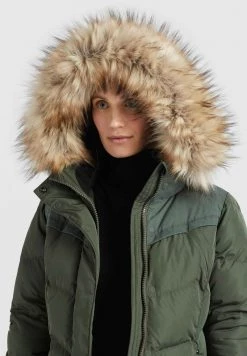 Khujo Femme WINSEN6 Veste D'hiver Dunkeloliv -Khujo Soldes 0fc0b74eeaf64878a32e34969cd19c24