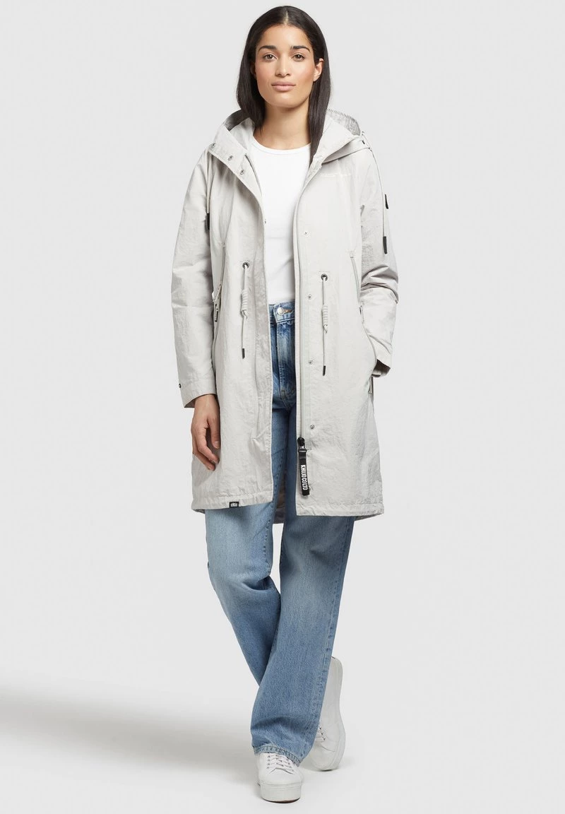Khujo Femme ADDA Parka Hellgrau 4 Khujo Femme ADDA Parka Hellgrau – Image 2