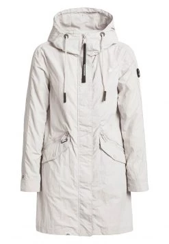 Khujo GAMES Parka Light Grey Femme -Khujo Soldes 1052ba1a7ef34ad19486bc821cce126c