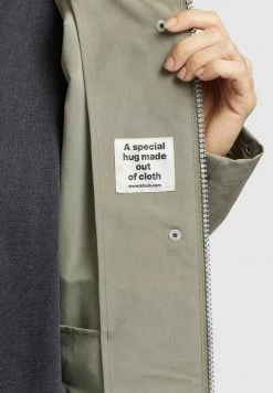 Khujo ARTISA Parka Graugrün Femme -Khujo Soldes 1063ef600eba49cf9611540bc65ff7d5