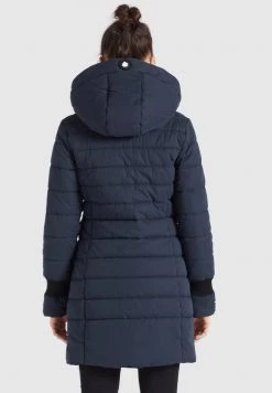 Khujo CONSTANZE PEACHED Veste D'hiver Dunkelblau Femme -Khujo Soldes 1155a4d18bfa4a7f858af78b6418c993
