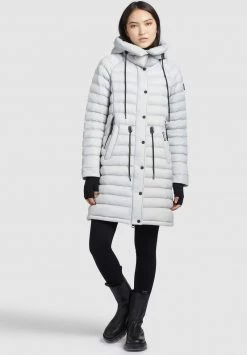 Khujo MANTEL NIANA SHINE Veste D'hiver Hellgrau Femme -Khujo Soldes 11585738fbfa48349d238170b36c0cfd