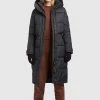 Khujo Femme DAKOTA Veste D'hiver Schwarz Schlangenmuster -Khujo Soldes 1184c5d1a2cc4afca2fa2ed6e40c0e52