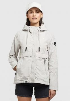 Khujo Femme ZAHIRA3 Veste Légère Hellgrau