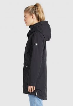 Khujo Femme AIRA Parka Schwarz -Khujo Soldes 11e9426122344b32aed4286aa6e85de5
