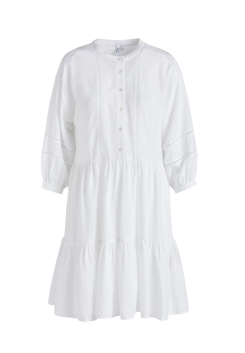 Khujo Femme CREPES Robe De Jour Weiß 10 Khujo Femme CREPES Robe De Jour Weiß â€“ Image 8
