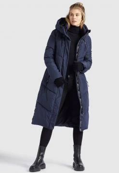 Khujo Femme SONJE Veste D'hiver Dunkelblau -Khujo Soldes 12e026e8567a474cb95f51735c49a231