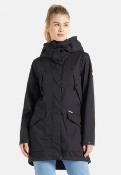 Khujo Femme AIRA Parka Schwarz -Khujo Soldes 12fac8b095674438a5c564efddf0c5d5