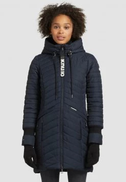 Khujo Femme MANTEL TOOTS STRUCTURED Veste D'hiver Dunkelblau -Khujo Soldes 141baa8c8e72468e8c3137f3d030d1c1