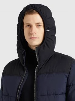 Khujo Homme UDAY Veste D'hiver Dunkelblau -Khujo Soldes 14b6ce13460240ba80e921fae6fa8ad2