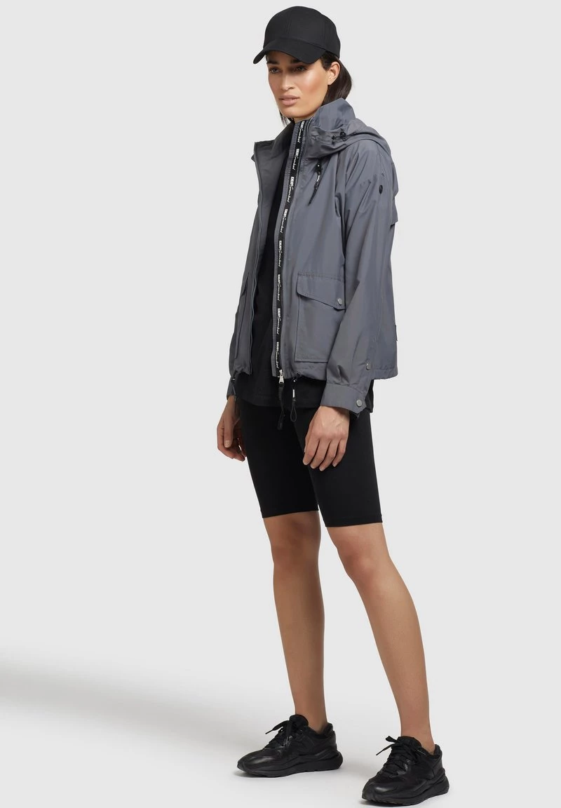 Khujo Femme BLAIR Veste Mi Saison Graublau 4 Khujo Femme BLAIR Veste Mi Saison Graublau – Image 2