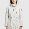 Khujo GAMES Parka Light Grey Femme