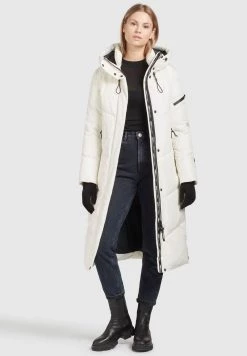 Khujo SONJE3 Veste D'hiver Naturweiß Femme -Khujo Soldes 16160855f47f4bea892f31c332db6323