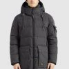 Khujo Homme RIDLEY2 Veste D'hiver Dunkelgrau -Khujo Soldes 161652910c17427e803cb15722b2cab9