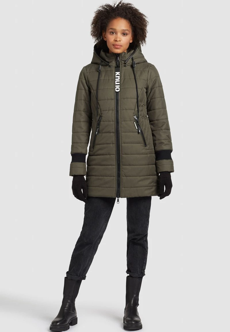Khujo SHINE2 STRUCTURED Veste D'hiver Dunkeloliv Femme 4 Khujo SHINE2 STRUCTURED Veste D'hiver Dunkeloliv Femme – Image 2