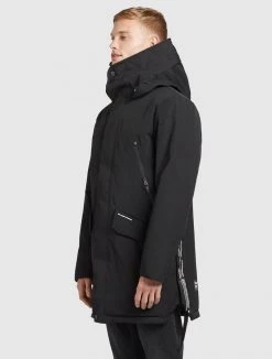 Khujo Homme DANCER Veste D'hiver Schwarz -Khujo Soldes 1730b8e4b44e485ea59904a25adde38d